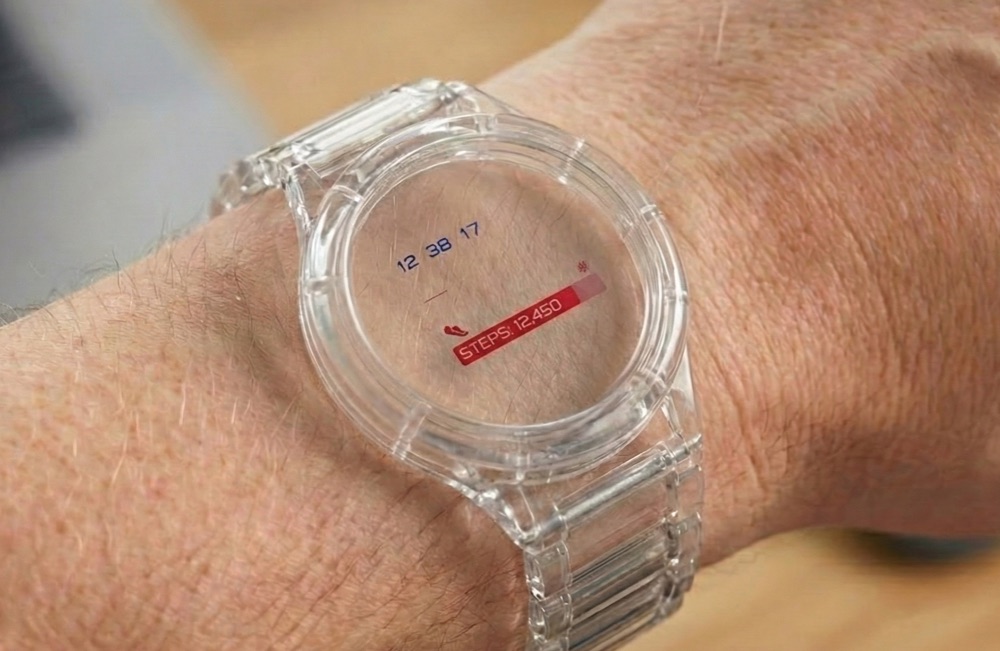 Transparent Surface Display